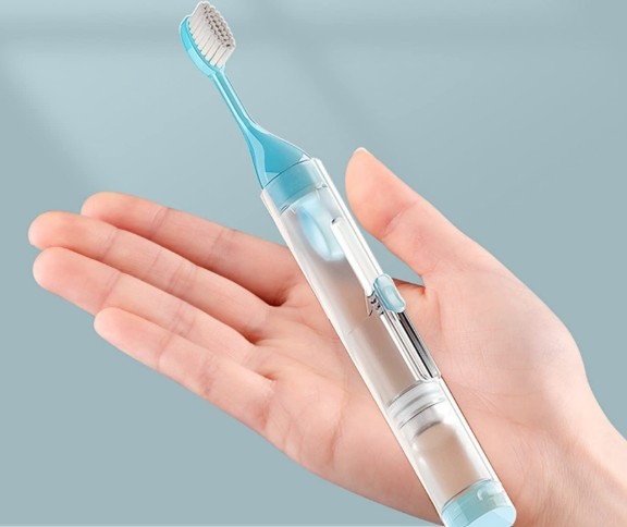 Cepillo dientes con dispensador d crema